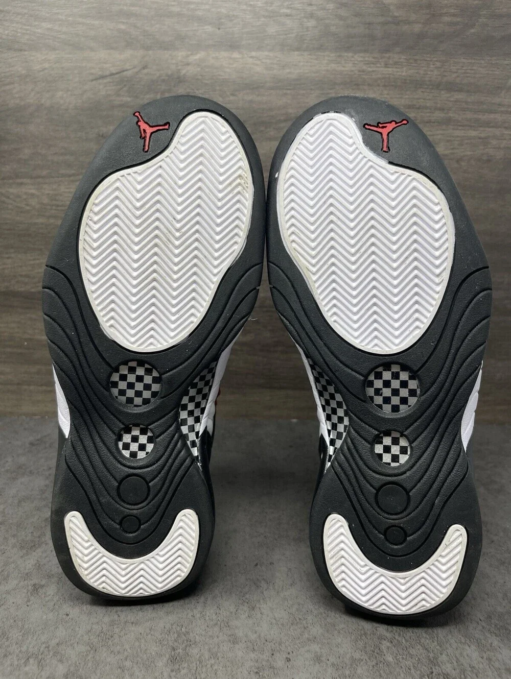 Air Jordan Jumpman Pro Size 8.5 Mens White Black Varsity Red Basketball DN3686